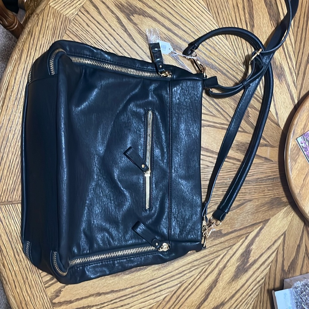 Black large purse